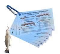 Fishing Knot Guide, Angling Manual, Learn Fishing Knots with Pocket Size