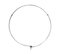 Fishing Landing Net Frame - Stainless Steel Net Ring | Threaded Interface Fish Landing Hoop, Landing Net Ring for Angler Outdoor Lake Pond Boat Kayak Pier River Reservoir