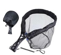 Fishing Landing Net, Pond Fly for and Saltwater, plegable Fishermen Gear Lightweight Portable for Salmon, Trout, Bass, Kayak, and Easy Transportation