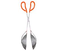 Fishing Landing Scoop - 20.87 pulgadas Stainless Steel Colander | Doble Strainer Fish Gripper, Anti-Slip Handle Net for Carp, Catfish, Bass, Loach, Beach, and Lake Use