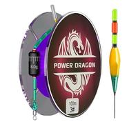 Fishing Line Kit - Pre Tied Float System, 7 Inches High Sensitivity with Depth Detection, Indicator Line, Ready Rig Setup, Angling Gear for Outdoor Fresh Water Saltwater Kayak Lake River Shore Boat