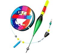 Fishing Line Set, Wear-Resistant High-Sensitivity Lure Line with Float | Portable Fishing Line For Beginners And Fishermen, Saltwater, Freshwaterr, Kayak, Lake, River And Outdoor Angling