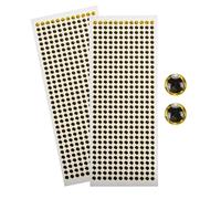 Fishing - Lure Adhesive Eyes, 500 x 6 mm Artificial Reflective Eyes for Lures, Fake Fishing Eyes Assortment, Attract Fishes Baits Stickers for River, Fishing Accessories, Premium Quality