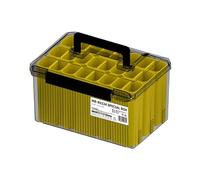 Fishing Lure Box, Waterproof Fishing Gear Box, Terminal Tackle Storage, Fishing Lure Boxes, Multipurpose Clear Stack Carry Box, Easy To Use, Portable for Fishing