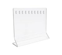 Fishing Lure Drying Rack | 10-Hole Acrylic Bait Holder,Fishing Lure Organizer | for Tackle Boat Gear Storage Collection Home Desk