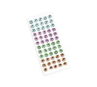 Fishing Lure Eyes - 4D Realistic Fishing Lure Eyes, Adhesivo Bait Stickers, Portable Sticker Fish Bait for Beginner, Outdoor Water Lake River, Sea, Shore and