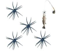 Fishing Lures,4 Pieces Slow Sinking Baits - 7x7cm Soft Floating Fishing Lures,for Women Men Beginner Lover Reliable Rigging Options For Trout Catfish Boat Trolling Pond Lake Stream