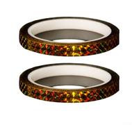 Fishing Made Easy 2PCS Pegatinas reflectantes para mejorar su tasa de captura (C)