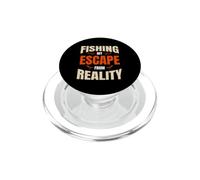Fishing My Escape from Reality - Angler's Delight PopSockets PopGrip para MagSafe