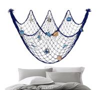 Fishing Net Decor Realistic Aesthetic Coastal Starfish Seashell Ornaments