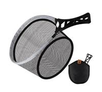Fishing Net Folding, Retractable Aquarium Net, 169g Portable Multifunctional Catch Tool, Lightweight Stream River Wading Outdoor Fishing Gear for Shallow Water Mountain Riverbed Use
