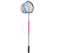 Fishing Net, Frog Catcher, 67.0 inches, Kids Tool, Extendable Pole, Non Slip Grip, Heavy Duty Mesh, Large Diameter, Deep Basket, Butterfly Scoop, for Outdoor Swimming, Play Use