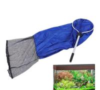 Fishing Net, Plunger Tool, 11.81x13.78in Non Slip, Sturdy Handle, Lightweight Design for Outdoor Catching, Home Aquarium, Pond Skimming, Water Play, Small Fish, Hobby Use