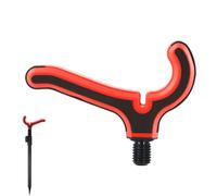 Fishing Pole Stand for Bank Fishings - Fishing Rod Rest Head | Pole Holder for Bank Fish | Fishiing Rod Bracket Head | Carp Fishiing Tackle Gripper Rest | Rods Butt Rests Gripper Fish Accessory