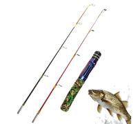 Fishing Pole - Sturdy Tackle Gear Winter Casting Rods | Versatile Rod Beginners and Adults, Ideal for Saltwater and Freshwater Fished, Bass, Catfish, Trout, Winter Ice Fishing Adventures
