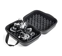 Fishing Reel Bag Waterproof Fishing Bag Fishing Tackle Storage Fishing Gear Organizer EVA Fishing Cover Fishing Accessory Case Fishing Tackle Box Fishing Reel Case Fishing Gear Bag Fishing Rod Holder