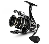 Fishing Reel Carrete Giratorio de Arrastre máximo de 10KG for Pesca NX3000 4000 5000, Carrete de Metal con Mango, Plantilla de mar, Carrete de Carpa, Rueda de Bobina de Pesca(5000 Series)