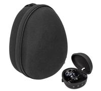 Fishing Reel Cover, Impermeable Tambor Carrete Case, Black Baitcasting Storage, 5,91 x 4,53 x 2,95 pulgadas Protective Fishing Gear Bag for Lures, Durable Travel Pouch for Anglers