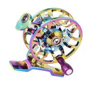 Fishing Reel - Fly FishingReel Aluminum Alloy 52g Compact | Front Start Ice Fishing Raft Reel Ultra Light 6.7x6.1x1.3cm Portable FishingTackle Wheel Durable Lightweight Gear