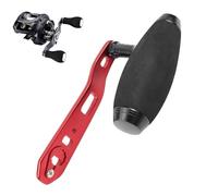 Fishing Reel Handle -Aluminum Alloy Handle, EVA Grip| Replacement Fishing Reel Handles -T-Type F́ishing Ŕeel Parts Fit 8x5mm Hole | For Catching, Saltwater, Freshwater, Lake, Pond, Stream
