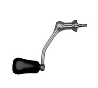 Fishing Reel Handle - Ergonomic Screw in for Replacement Grip | Stainless Steel Knob with Comfortable Hold Design, Reel Accessory for Freshwater and Saltwater Baitcasting Reels