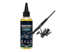 Fishing Reel Lubricant 100ml Noise Reduction Waterproof Rustproof Lube with