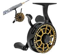 Fishing Reel - Magnetic Drop System Reel Wheel,Lightweight Fishing Wheel | For Beginner Adults Men Trout Salmon Crappie Catfish Freshwater Saltwater