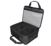 Fishing Reel Storage, Portable Fishing Tackle Bag, Reel Holder, Fishing Gear Bag, Reel Case, Tackle Organizer Box with Shockproof Dividers, Fish Accessories for Bait Reels, Fishing Gears Storage,