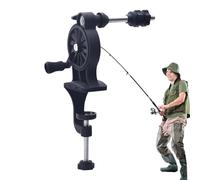 Fishing Reel Stripper, Manual Winding Reels Tool, Adjustable Line Spools Gear, Portable Spool Remover Loader for Casting, Tackle Box, Boat, Shore, Garaje, Trip, 24.6/11.5/11.1 pulgadas