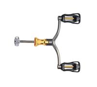 Fishing Reel with Double Crank Handle - Aluminum Alloy Fishing Reel Handle | Fishîng Reels Handles | Reêl Handlê FishingReel Replacement Parts Baitcaster Reels | FishingReel Parts Replacement