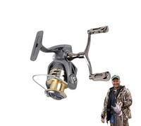 Fishing Reels - Carp Reels | 5.2:1 Gear Ratio Rod Kit, Double Rocker Arm Rust-Proof 110Lbs Max Drag Catcher Portable for Fly Fishes Freshwater Pier Surfing Ice Lake Trout Inshore