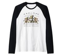 Fishing Retirement Plan Off To The River with My Gnomies Camiseta Manga Raglan
