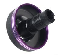 Fishing Rod Butt Cap 27mm Multi-Color Fishing Rod Butt Cap | Aluminium alloy ring, black rubber plate, red gold blue purple, protects rod end, 22x27mm size