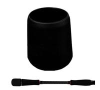 Fishing Rod Butt Cap, Pole Silicone End Protector, 1,2 x 1,2 x 1,6 pulgadas, Shock Absorbing Fit, Durable Grip Base, Anti Slip Tackle Cover for Beginners Gold Professional Anglers