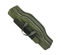Fishing Rod Case - Oxford Cloth, Travel Storage Bag | Pole Carry Case | Waterproof Folding Holder for Reels, Tackle, Saltwater, Bass, Trout, Boat, Kayak, Surf Fishing & Travel