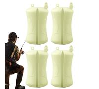 Fishing Rod Fixed Balls - 2.36x1.5in Fishing Rod Holder Clips | Angling Pole Protector Clip | Quick Release Fishîng Rods Fixed Ball Accessory for Hiking, Travel, Camping | Rods Tying Ball