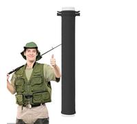 Fishing Rod Grip, Sudadera absorbente protectora cubierta de tubo de 1,18 pulgadas, no deslizante, resistente a la humedad Wicking Design, Fishing Pole Wrap for Anglers Outdoor Sport Adventures