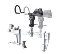 Fishing Rod Holder, 360 grados Adjustable, Clamp Mount Stand, Anti-Slip Grip, Pole Support Bracket, Black Color, Boat Ship Yacht Bridge Use, Clamp Rod