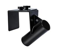 Fishing Rod Holder - Adjustable Metal Ice Bucket Rack, Heavy Gauge Angler Stand with Multi Angle Positioning Arm, Stable Rod Support Function, Ideal for Winter Lake Travel Trips