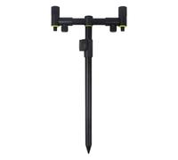 Fishing Rod Holder, Beach Ground Stand, Bite Alarm Support, Responsive Aluminum Alloy Rack, Interactive Lightweight Sturdy Design for Shore Angling, Men Women Adults Outdoor Casting 11.8x19.69 Inches