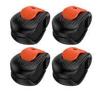 Fishing Rod Holder Clips - 4PCS Multifunction Support Bracket Kit, Durablee Equipment Organizer Accessories | For Beach Boat Outdoor Home Storage Activities Enthusiast Beginner Men Women Family Use