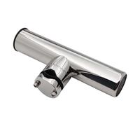 Fishing Rod Holder, Stainless Steel Trolling Mount, Adjustable Rod Rack with Clamp-On Design, Fish Accessories for Offshore, Inshore, Saltwater, Rail, Freshwater, Deck, Marine Gear