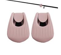 Fishing Rod Holders, 2-Piece Fishing Pole Clips, Sturdy Rods Protector Attachment, Outdoor Sports Gear for River, Lake, Surf, Camping, Travel, Backpacks, Garage, Daily Use, Anglers, 4.5x3x2cm