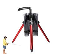 Fishing Rod Holders Floor - Aluminium Alloy, Fishing Rod Tripod Holder Rack, Foldable Pole Organizer | Pole Stand Holder, Garage Storage, Boat Fishiing Gear, Portable Tripod, Angling Support