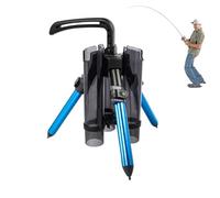 Fishing Rod Holders Floor - Aluminium Alloy, Fishing Rod Tripod Holder Rack, Foldable Pole Organizer | Pole Stand Holder, Garage Storage, Boat Fishiing Gear, Portable Tripod, Angling Support