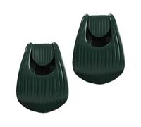 Fishing Rod Holders, Rod Tie Clips, 2 Pieces Compact Waterproof Flexible Portable Lightweight Secure Wrap Space Saver, Pole Strap Set for Outdoor Boat, 1.77x1.18x0.79Inches, Green, Blue, Pink, Gray