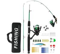 Fishing Rod Kids - Kids Fishing Set, Portable Fishings Kit, 19.69x6.3x2.76