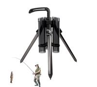 Fishing Rod Tripod, Aluminum Rod Holder, Foldable Stand, 3 Pole Rack