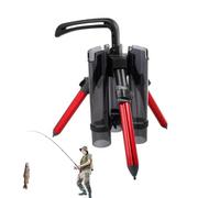 Fishing Rod Tripod, Aluminum Rod Holder, Foldable Stand, 3 Pole Rack
