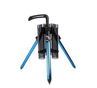 Fishing Rod Tripod, Aluminum Rod Holder, Foldable Stand, 3 Pole Rack